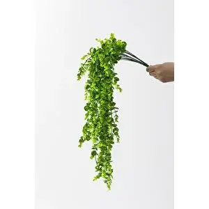 Güleç Yapay Çiçek Yapay Okaliptus Sarmaşık (uv) Korumalı Açık Yeşil 70 Cm 5 Dal (uv)