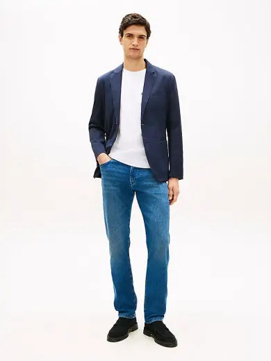 Erkek Slim Straight Denton Jean Pantolon