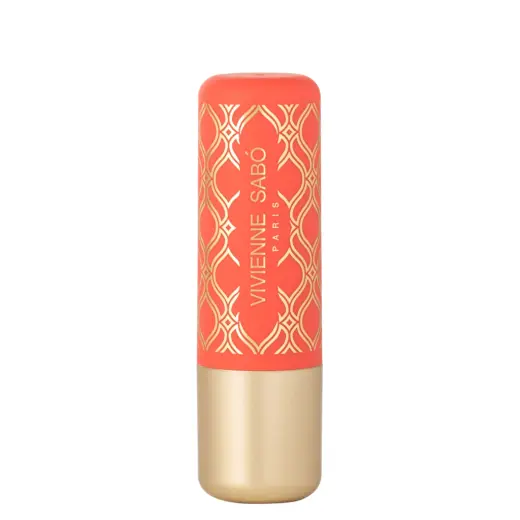 Vivienne Sabo Colored Lip Balm Ruj 05 Pompadour - Warm Nude Tint & Silky Hydration