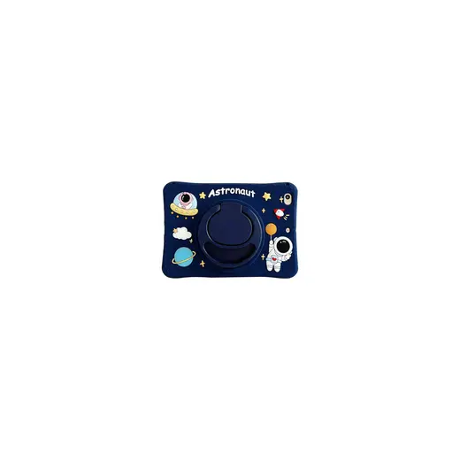 Five-E Samsung Galaxy Tab A9 Plus 10.9 Standlı ve Boyun Askılı Astronot Figürlü Çocuk Tablet Kılıf Sm- X210 X216 X218