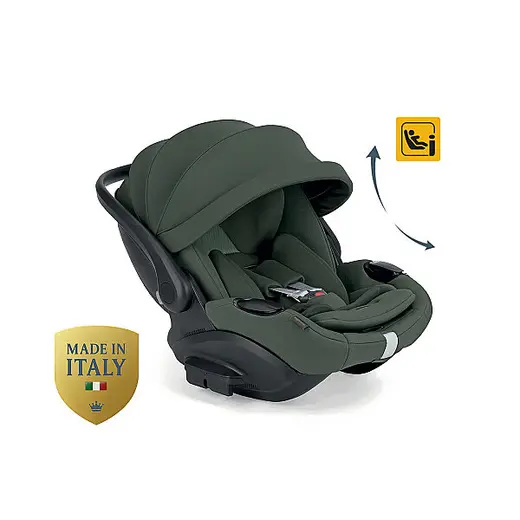 Inglesina Darwin Infant Recline Evo i-Size Gr 0+ Yatırılabilen Bebek Ana Kucağı ve Oto Koltuğu 40-87 cm - Ivy Green