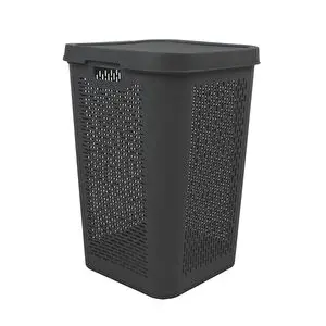 Q Basket Çamaşır Sepeti 66 lt Gri