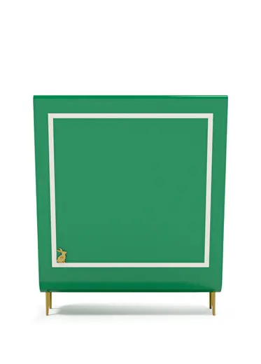 Yeşil Beyaz Ahşap Dergilik