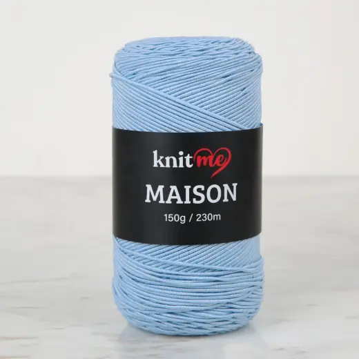 Knitme MAISON Mavi Örgü İpi - KNM17