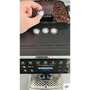Markamanzi Philips Siemens Espresso Makinası Uyumlu Demleme Ünitesi Temizliği Için Yağ Çözücü Tableti 10 Adet