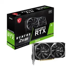 MSI GEFORCE RTX 3050 VENTUS 2X XS 8G OC 8 GB GDDR6 128Bit DX12 NVIDIA Ekran Kartı