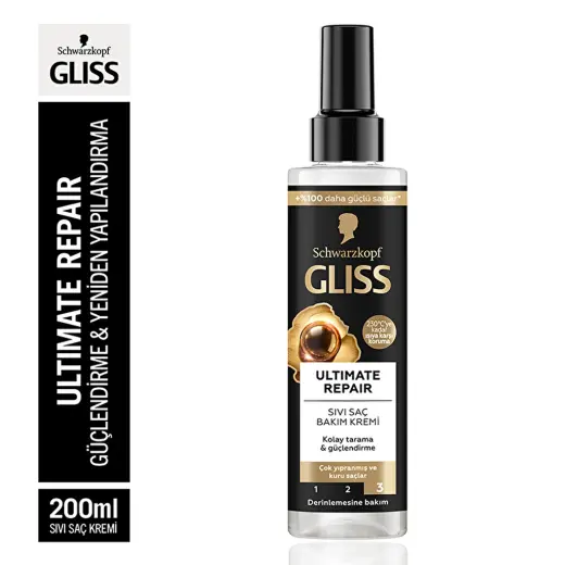 Gliss Ultimate Repair Sıvı Saç Bakım Kremi 200 ml