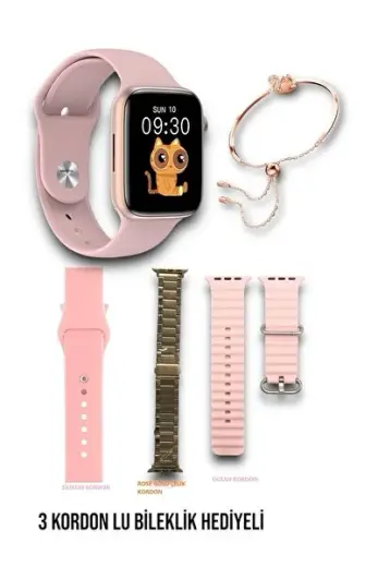 Smart Watch G9 Mini Çoklu Spor Modu Arama Konuşma Siri 41 Mm Akıllı Saat Tüm Telefonlarla Uyumlu