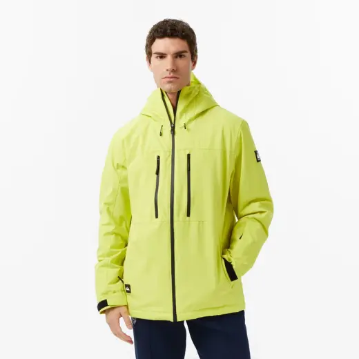Quiksilver Sycamore Solid 20K Erkek Sarı Kayak Montu