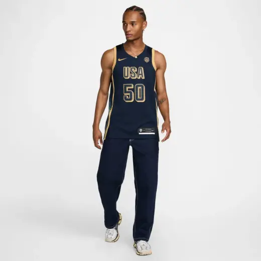 Nike Usab Limited Erkek Lacivert Basketbol Forması
