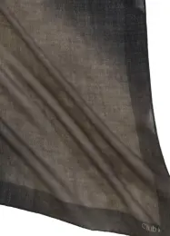 Gri Degradeli Kadın Yün Şal 4
