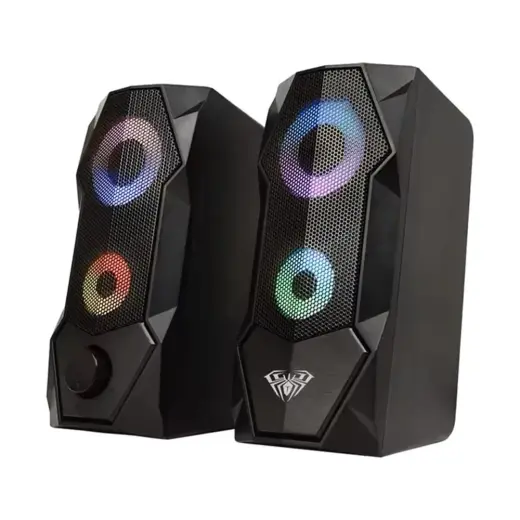 Aula N-301 10W Masaüstü Rgb Gaming Oyuncu Pc 1+1 Speaker Hoparlör