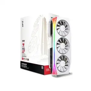 XFX MERCURY RX 9070 XT OC MAGNETIC AIR WHITE 16 GB GDDR6 256Bit RGB DX12 AMD Ekran Kartı