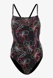 Roxy Active Basic One Piece Pt Kadın Siyah Mayo 2