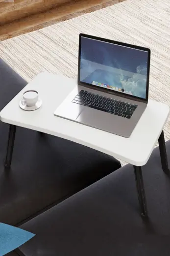 Intergo Lipa Katlanabilir Laptop Sehpası Krem