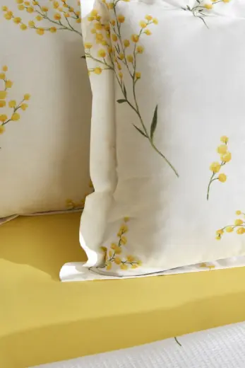 Karaca Home Loretta %100 Pamuk Tek Kişilik Pike Takımı Sarı Sarı