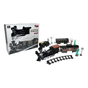 Işıklı ve Sesli Classic Buharlı Tren
