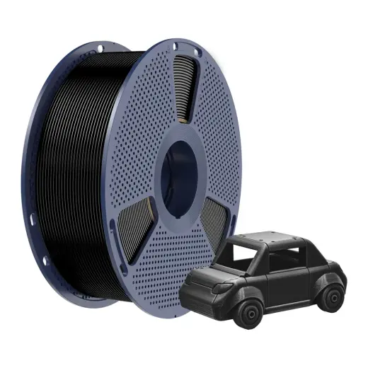 Sunlu 1kg Siyah PETG Filament 1.75 mm Kalite Mekanik Dayanım ve Darbe Direnci