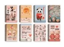 Gıpta 7329 Mono Plan Spiralli Sert Kapak 17x24 96 Yaprak Planner