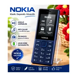 Nokia Büyük Ekran Büyük Tuş Yüksek Ses Yaşlıya Askere 2