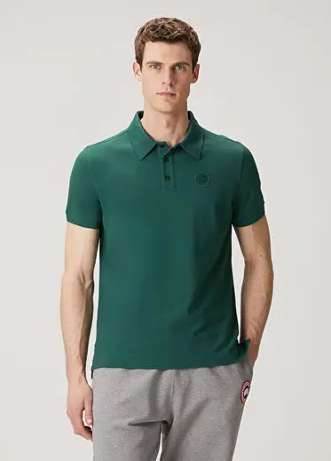 Beckley Koyu Yeşil Polo Yaka T-shirt