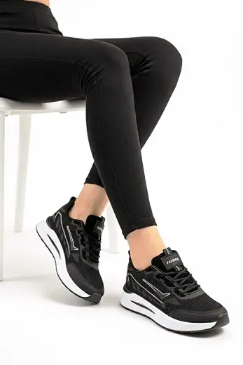 7655 Bağcıklı Ortopedi Sneaker Ayakkabı