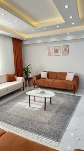 Modern ve Klasik Desenli Salon Halısı VIVA VV11A