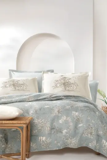 Yataş Bedding Aster Çift Kişilik Pike Takımı - Adaçayı