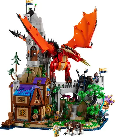 21348 LEGO® Ideas Dungeons & Dragons: Kırmızı Ejderhanın Hikayesi
