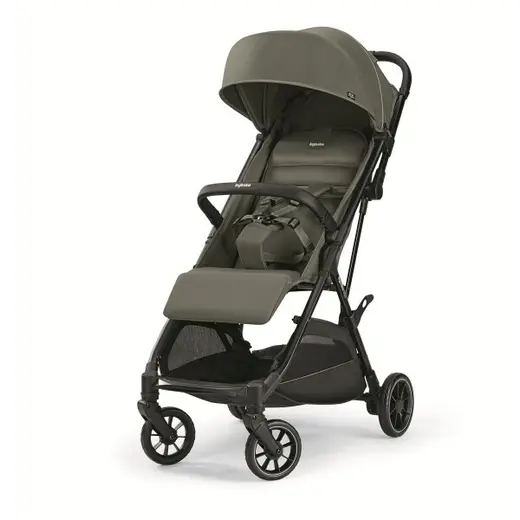 Inglesina Now Kendiliğinden Katlanan Tek Hamlede Açılan Kabin Boy Bebek Arabası - Sprint Green