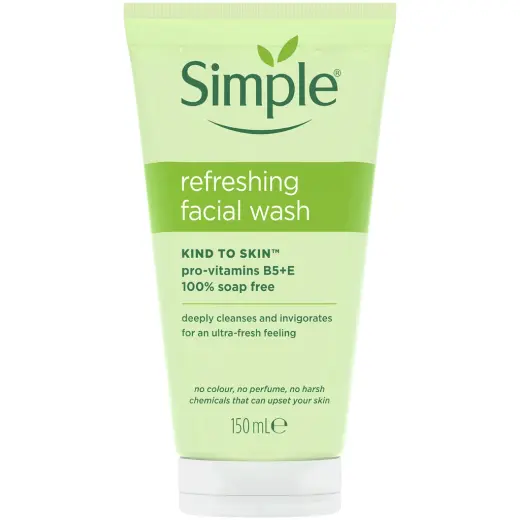 Simple Kind To Skin Ferahlatıcı Yüz Temizleme Jeli 150 ml