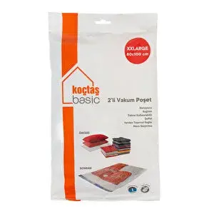 Koçtaş Basic 2'li Vakum Poşet XXlarge