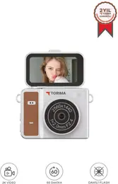 Torima CMR46 2K Flip Ekranlı Mini Dijital Vlog Kamerası 1