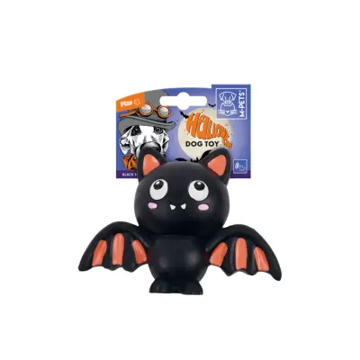 M-Pets Yarasa Köpek Oyuncağı 16x6,4x12,5cm (Siyah)