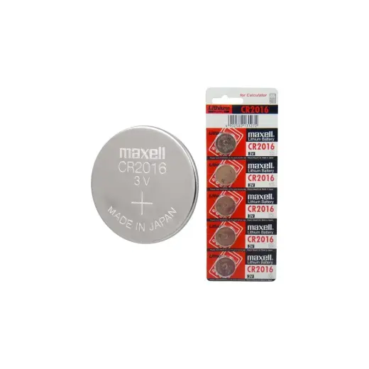 Maxell CR2016 Oto Kumanda Pili Japon Üretim
