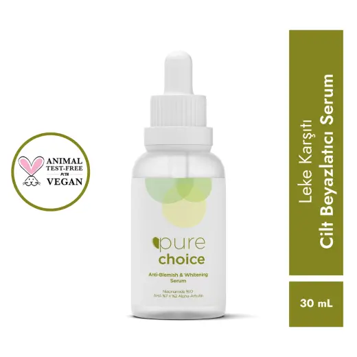 Pure Choice Leke Karşıtı Cilt Beyazlatıcı Serum 30 ml