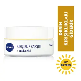 Nivea 55+ Yaş Kırışıklık Karşıtı + Canlandırıcı Yüz Bakım Kremi 50 ml 4