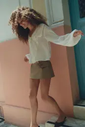Kargo mini şort etek 2