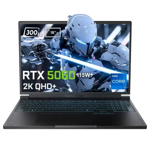 Thunderobot RS16 Intel Core i7-14700HX 32 GB DDR5 1 TB SSD RTX 5060 8 GB 16" 2K QHD+ 300Hz FreeDOS