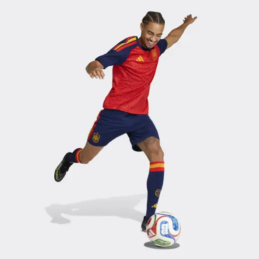 adidas İspanya 26 İç Saha Erkek Mavi Şort