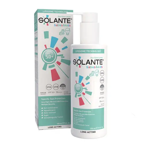 Solante Bebek ve Çocuk 50SPF Güneş Koruyucu Losyon 150 ml