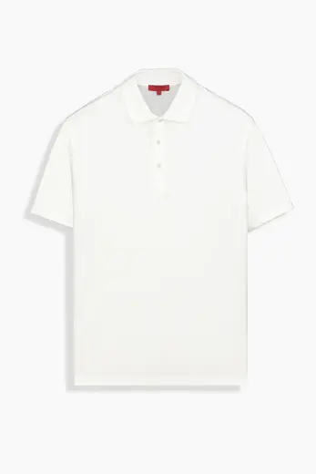 Pulso Polo Yaka Ekru Relax Fit Tişört