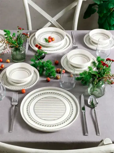 Pierre Cardin Timeless 24 Parça 6 Kişilik Yemek Takımı