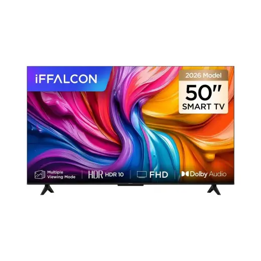 Asitan Iffalcon 50S55A 50 Inç QLED Smart Tv Fhd Hdr 10 Gaming Android Tv, Dolby Audio, Oyun Modu, Ince T