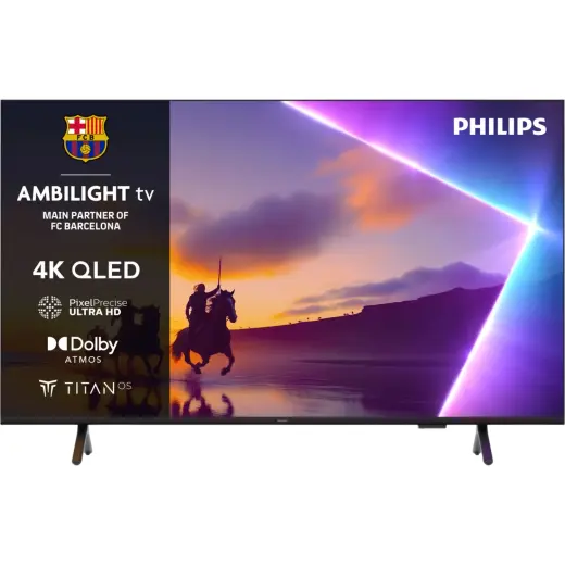 PHILIPS 50PUS8500/62 50" 126 Ekran Smart 4K UHD Dolby Atmos Titan OS Ambilight QLED TV