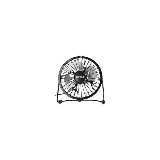 Die Grup Everest EFN-482 Masa Üstü USB Fan Soğutucu Vantilatör Klima USB Girişli Metal Serinletici Fan Mini Vantilatör Fan Klima Aşağı Yukarı Ayarlabilir Sessiz Çalışma