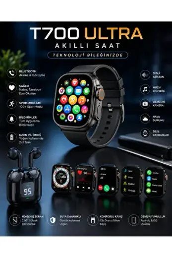 T700 ultra akıllı saat