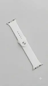 Preo Watch Band 38-40-41mm Uyumlu Silikon Akıılı Saat Kayışı Beyaz