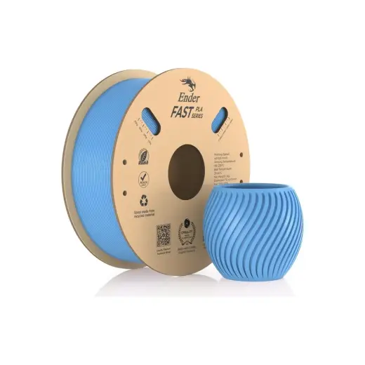 Creality Ender Fast Açık Mavi 1.75 MM Pla 3D Baskı Filamenti -