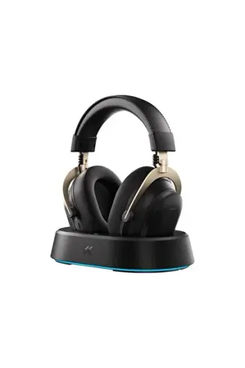 V9 Turbo+ Black Gold 7.1 Surround Kablosuz Gaming Kulaklık (HW-V9-10)
